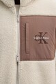 Calvin Klein Jeans bluza polarowa LV04RD218G beżowy