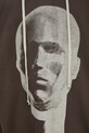 Rick Owens DRKSHDW bluza bawełniana Peter brązowy DU02E7280.FEP1P