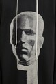 Βαμβακερή μπλούζα Rick Owens DRKSHDW Peter μαύρο DU02E7280.FEP1P