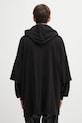 Odzież Rick Owens DRKSHDW bluza bawełniana Tommy Hustler DU02E7271.JDB czarny