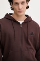 Mikina adidas 3S hnedá JX0697