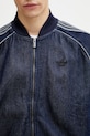 adidas Originals Adicolor loose SST кофта джинсова темно-синій JX6461
