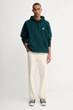 adidas Originals bluza Trefoil Essentials JZ3589 zielony AW25