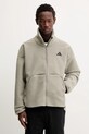 adidas bluza polarowa City Tech bez kaptura zielony KB1199