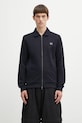 Суичър Fred Perry щампа тъмносин J1328