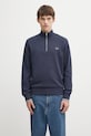Fred Perry felpa in cotone semplice blu navy M3574