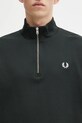 Fred Perry hanorac de bumbac verde M3574