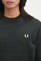 Fred Perry bluza bawełniana zielony M7535