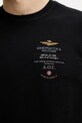 Aeronautica Militare mikina pánska bavlnená FE2054UF00665 čierna