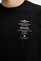 Aeronautica Militare bluza męska bawełniana FE2054UF00665 czarny