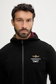 Mikina Aeronautica Militare černá FE2078UF00662