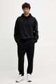 Хлопковые спортивные штаны BOSS 50544109 чёрный AW25