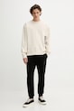 G-Star bluza bawełniana 0 D27096.E124 beżowy AW25