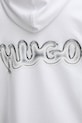 Βαμβακερή μπλούζα Hugo Blue 50549212 λευκό
