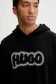 Бавовняна кофта Hugo Blue чорний 50549579