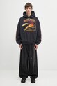 RHUDE bluza bawełniana Mesa stallion RHFW25HO04012 czarny