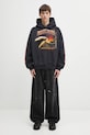 RHUDE felpa in cotone Mesa stallion RHFW25HO04012 nero