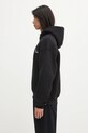 RHUDE bluza bawełniana Classique side zip RHFW25HO06012 czarny AW25