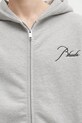 RHUDE bluza Classique side zip szary RHFW25ST04829