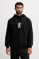 Mikina On Club s kapucňou čierna 1ME10030553