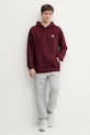 Converse bluza CVM5K874 bordowy AW25