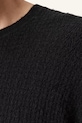 Odzież AllSaints sweter z dodatkiem alpaki JAKOB M008KD czarny