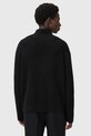 Ρούχα Πουλόβερ με προσθήκη αλπακά AllSaints JAKOB M007KD μαύρο