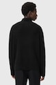 Odzież AllSaints sweter z dodatkiem alpaki JAKOB M007KD czarny