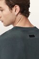 Odjeća Pamučna dukserica AllSaints MILO M008ND siva