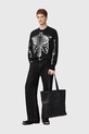 Πουλόβερ με προσθήκη μαλλιού AllSaints SKELLI M051KD