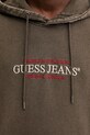Хлопковая кофта Guess Jeans M5BQ33.KCPR1 коричневый