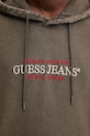 Guess Jeans bluza bawełniana M5BQ33.KCPR1 brązowy