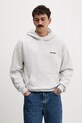 Μπλούζα Abercrombie & Fitch με κουκούλα γκρί KI122.5519.112