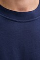 Abercrombie & Fitch longsleeve bawełniany KI124.5356.208 granatowy