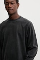 Abercrombie & Fitch longsleeve bawełniany czarny KI124.5357.908