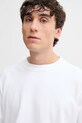 Abercrombie & Fitch longsleeve bawełniany biały KI124.5555.100