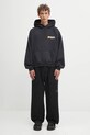RHUDE cotton sweatshirt International Racing Logo RHPF25HO07012 black
