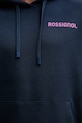 Rossignol bluza bawełniana WATERFALL RELAX RLOMS02 granatowy