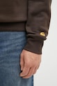 Carhartt WIP bluza Chase Sweat brązowy I033660.00WXX