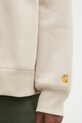 Carhartt WIP bluza Chase Sweat beżowy I033660.38AXX