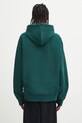 Odzież Carhartt WIP bluza Hooded American Script Sweat I028279.05AXX zielony