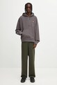 Carhartt WIP bluza Hooded American Script Sweat I028279.33CXX szary