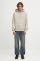 Carhartt WIP bluza bawełniana Hooded Script Embroidery Sweat I035392.2W1XX beżowy
