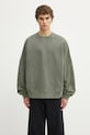 Odzież Carhartt WIP bluza bawełniana RGGD Sweat I035636.2ZXGD zielony