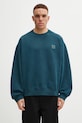 Carhartt WIP bluza bawełniana Vista Sweat gładkie turkusowy I029522.0AUGD
