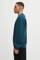 Carhartt WIP bluza bawełniana Vista Sweat I029522.0AUGD turkusowy AW25