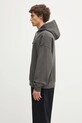 Carhartt WIP bluza bawełniana Hooded Benton Sweat I034589.87GD szary AW25