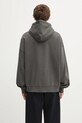 Odzież Carhartt WIP bluza bawełniana Hooded Benton Sweat I034589.87GD szary