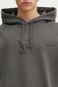 Carhartt WIP bluza bawełniana Hooded Benton Sweat szary I034589.87GD