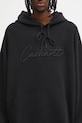 Carhartt WIP cotton hooded sweatshirt Ray Sweat black I035640.89XX